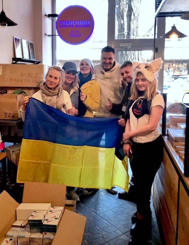 musee sourire-frenchbox ukraine mission un croissant un sourire par Frenchbox en Ukraine