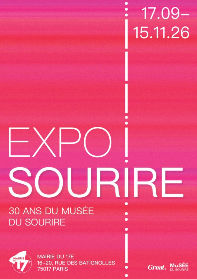 Célébration des 30 ans du Musée du sourire - du 17 septembre au 15 novembre à la Mairie du 17e de Paris